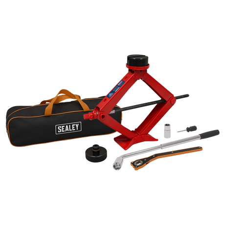 Sealey 59M Heavy-Duty Scissor Jack Kit 2 Tonne - additional view 2