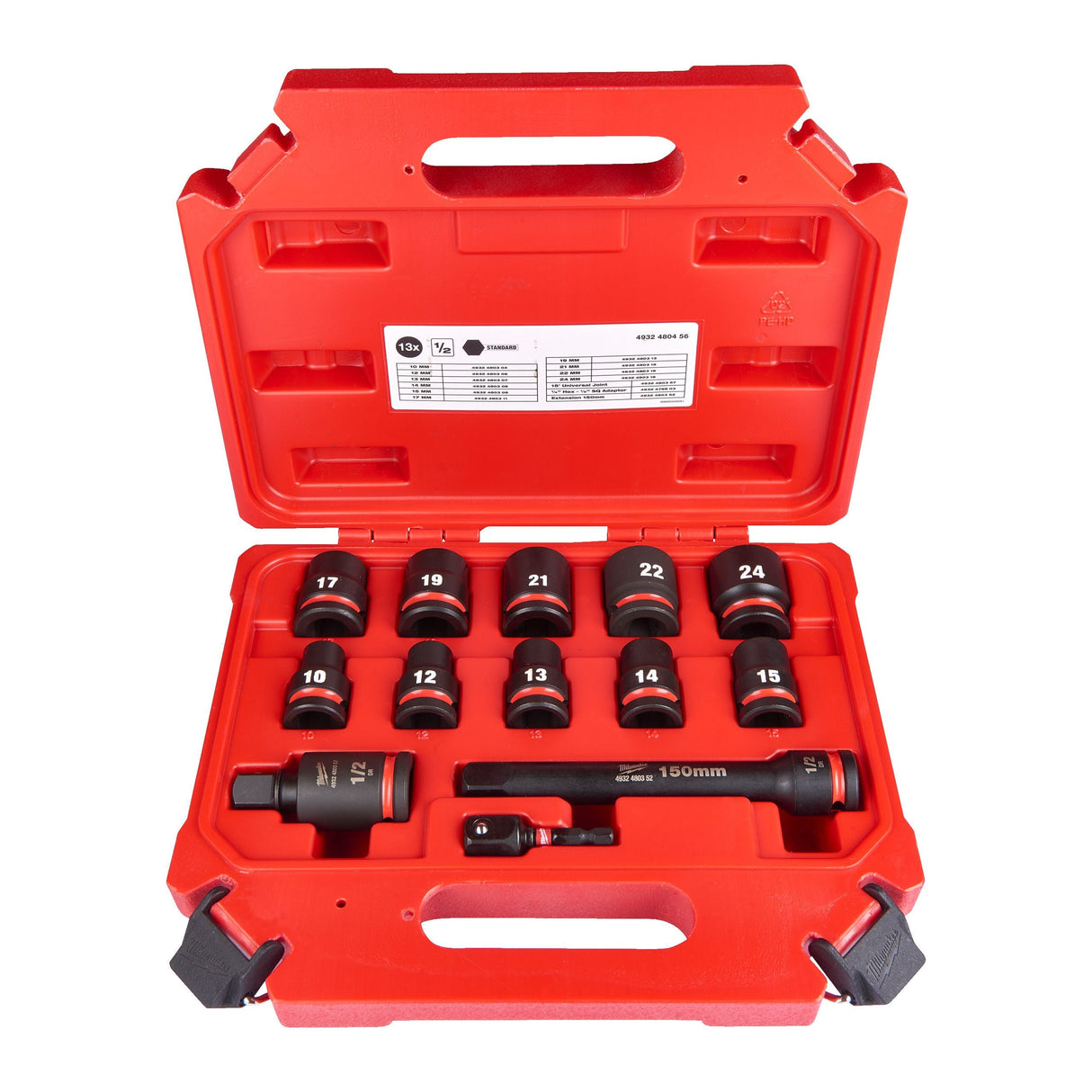 Milwaukee 1/2" Impact Socket Sets II