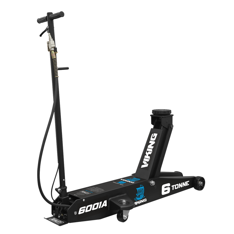 Sealey 6001A Viking Professional Long Reach Air/Manual Operation Trolley Jack with Rocket Lift 6 Tonne - additional view 8