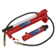 Sealey 610/45 SuperSnap® Push Ram with Pump & Hose Assembly 10 Tonne