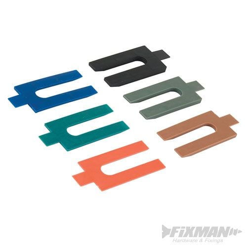 Fixman Assorted Plastic Packers Assorted 100pk - 633499