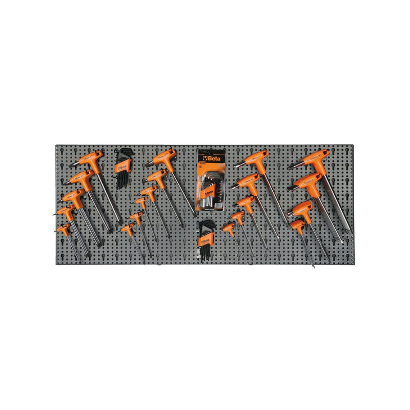 Beta 173-Piece Wrench Assortment With Hooks Without Panel - 6600 M/29
