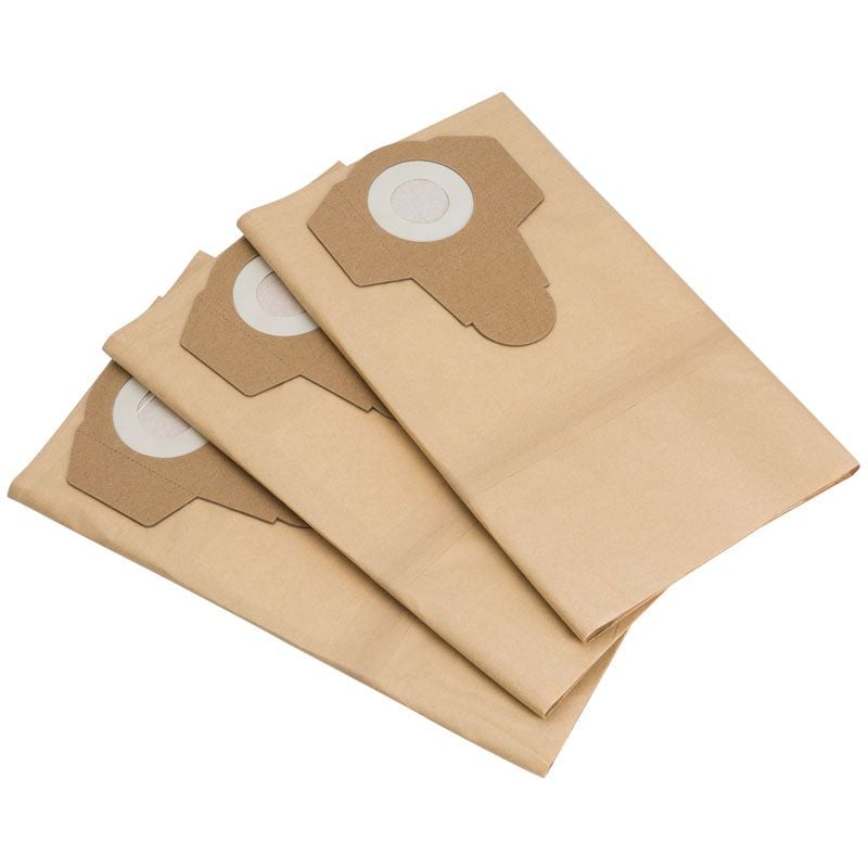 Draper AWDV30SSB-48 Paper Dust Bags, 30L (Pack of 3)