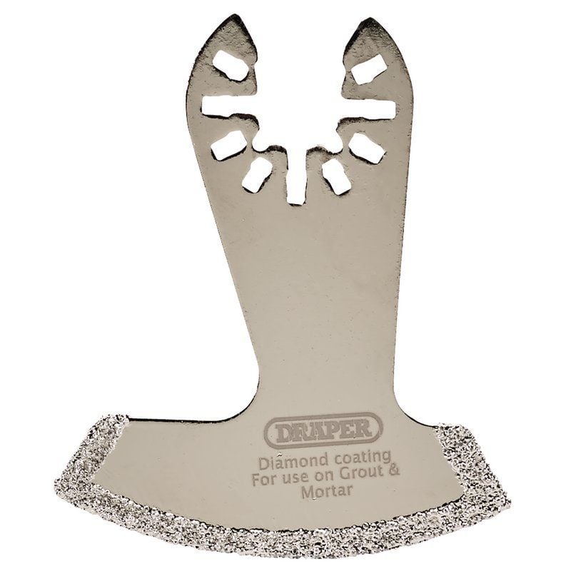 Draper APT513 Oscillating Multi-Tool Diamond Coated Cutting Blade, 52mm