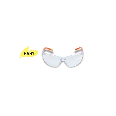 Beta Safety Glasses With Clear Polycarbonate Lenses - 7061TC