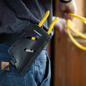 Holstery Jolly Roger Clip-On Hammer and Tool Holster - Right hand Side