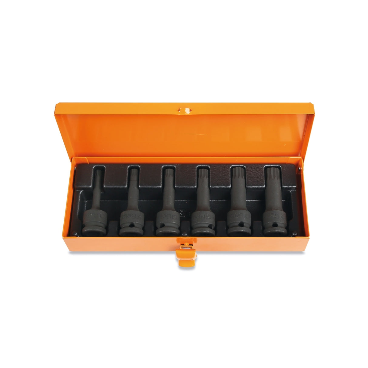 Beta 1/2" Drive Impact Socket Driver Set For Xzn Head Screws, 6 Pieces - 720XZN/C6