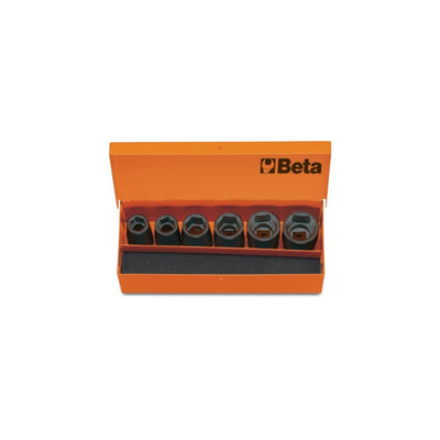 Beta 6-Piece 1/2In Drive Impact Socket Set 13-24 Mm - 720 - 720/C6