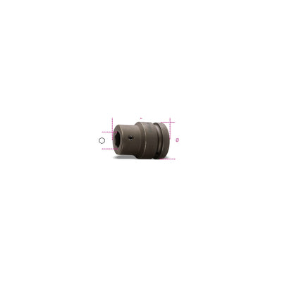 Beta 3/4 Inch Drive Impact Bit Holder 16 Mm - 727/ES16 - 727PI/16