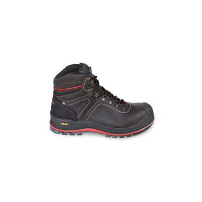 Beta Water-Repellent Greased Full-Grain Leather Ankle Safety Shoes Size 43 - 7294HM - 7294HM 43