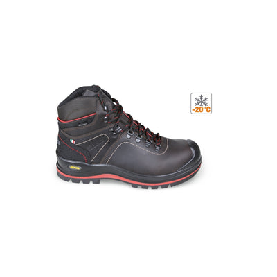 Beta Water-Repellent Full-Grain Leather Safety Ankle Shoe With Vibram® Rubber Tread Size 46 - 7294HMC - 7294HMC 46