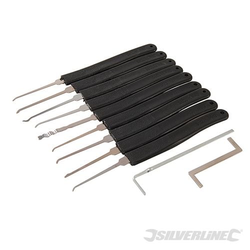 Silverline Lock Picking Set 11pce 11pce - 735177