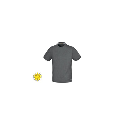 Beta Melange Grey Jersey Cotton Work T-Shirt - 7553G S