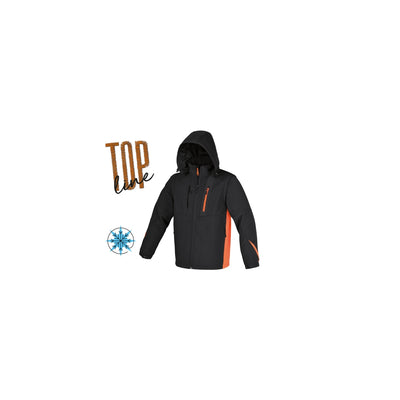 Beta Softshell Jacket With Detachable Hood And Sleeves 2Xl - 7659N - 7659N XXL