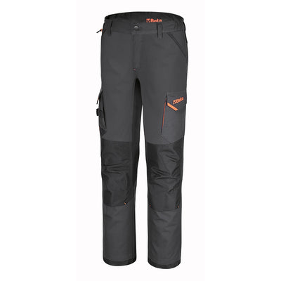 Beta Multipocket Work Trousers With Stretch Fabric Inserts - 7818G XS