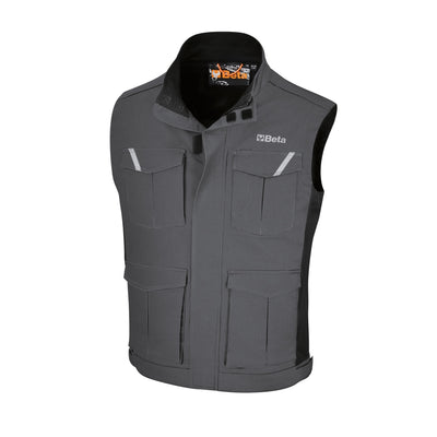 Beta Sleeveless Work Jacket - 7937MG M