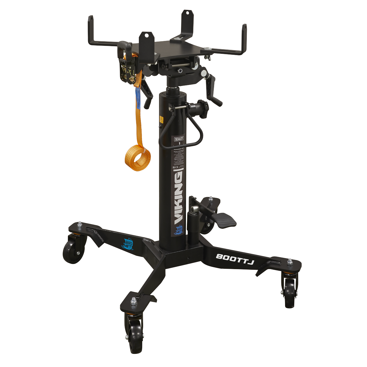 Sealey FTC800COMBO Fuel Tank Cradle and 800kg Transmission Jack Combo - additional view 7