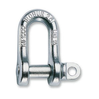 Robur Lifting Dee Shackle 12 Mm Galvanized Uni 1947 Type A - 8026A - 8026A 12