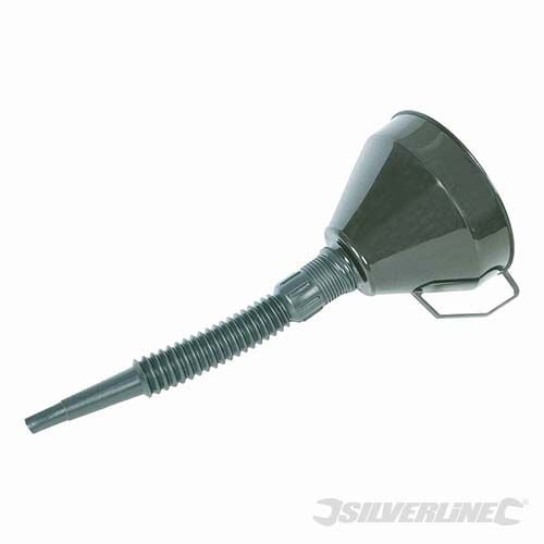 Silverline Plastic Funnel with Spout 160mm - 868569