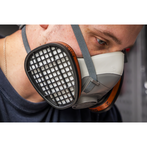 Sealey 9000 Worksafe® Reusable Half Mask without Filters - additional view 8