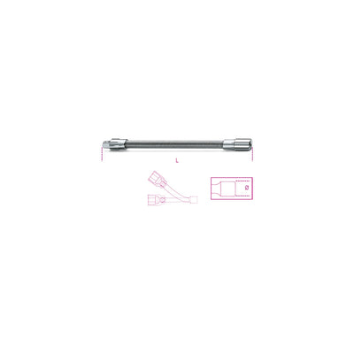 Beta 1/4In Flexible Universal Extension Bar 150 Mm - 900FL - 900FL 150