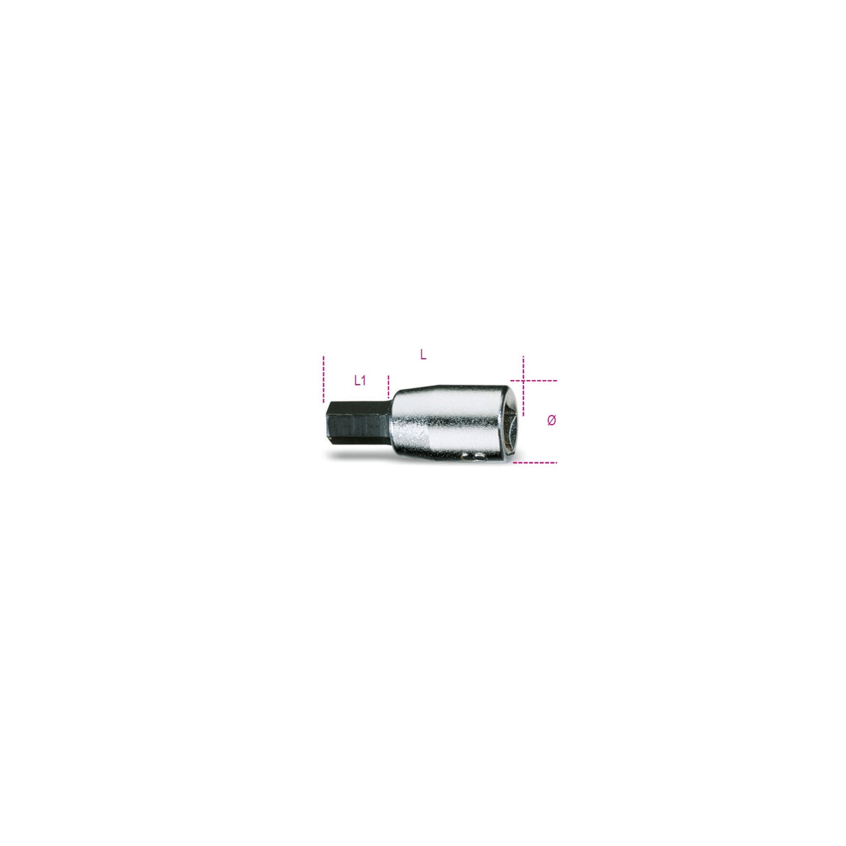 Beta 1/4 Inch Hexagon Screw Socket Driver 2.5 Mm - 900ME - 900ME 2,5