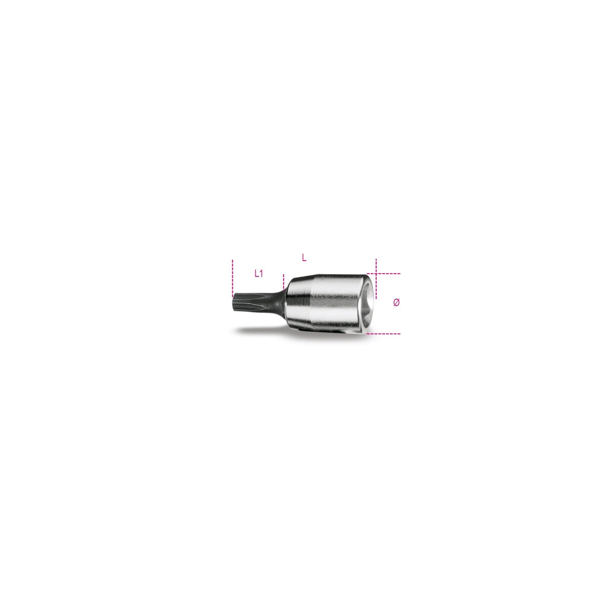 Beta 1/4 Inch Socket Driver For 5-Star Head Screws Pt20 - 900PT - 900PT 20