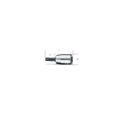 Beta 1/4In Torx Socket Driver T8 - 900TX - 900TX 08
