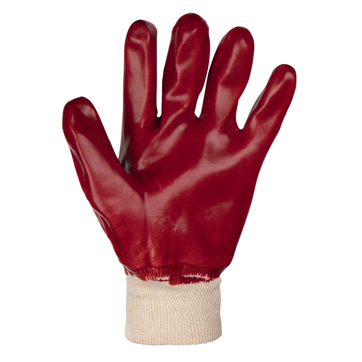 Sealey 9106L/12 Worksafe® PVC Knit Wrist Gloves, Large - Pack of 12 Pairs - additional view 2