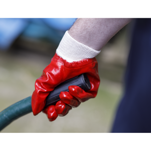 Sealey 9106L Worksafe® PVC Knit Wrist Gloves, Large - Pair - additional view 3