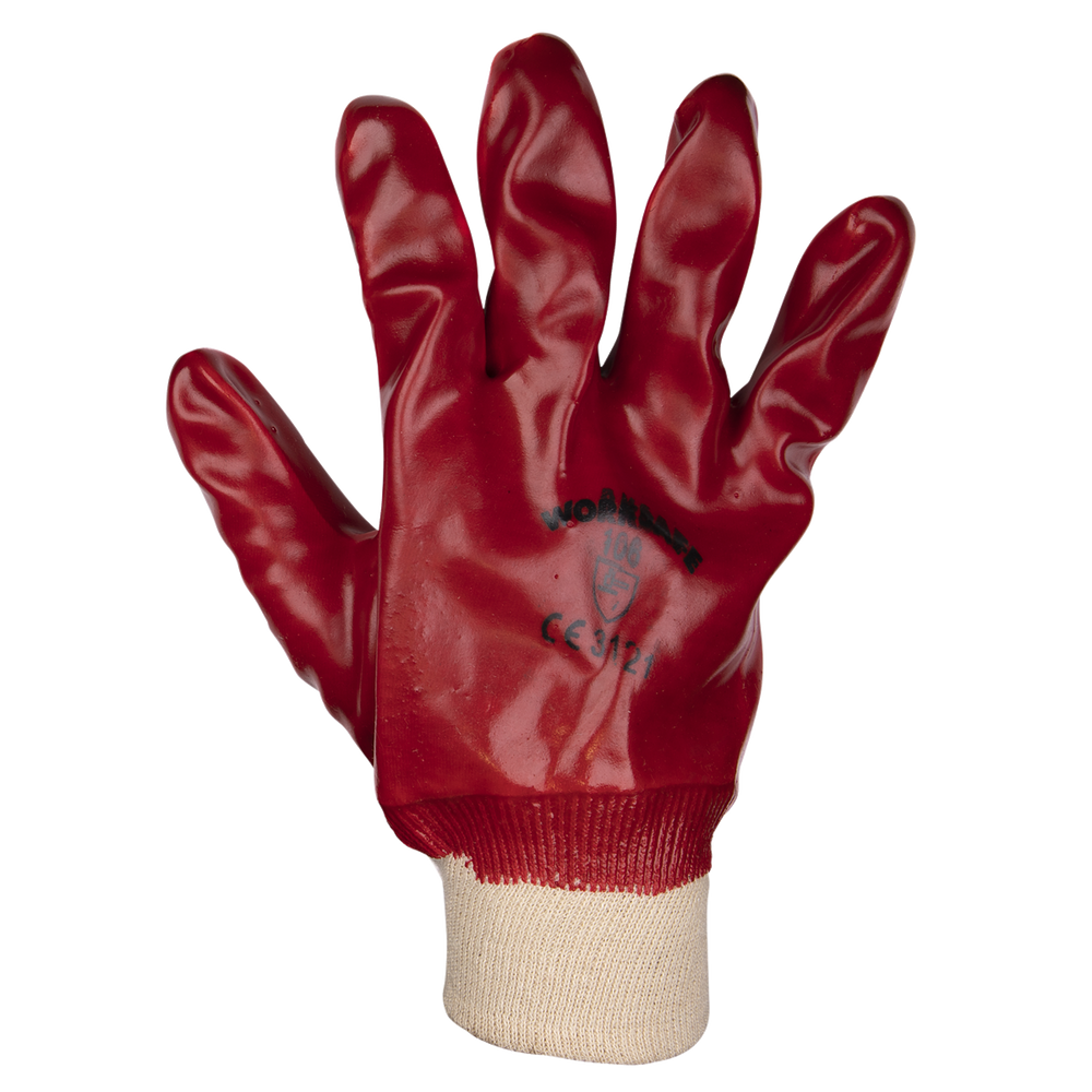 Sealey 9106XL/12 Worksafe® PVC Knit Wrist Gloves, X-Large - Pack of 12 Pairs - additional view 2