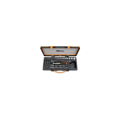 Beta 3/8In Socket Set With 17 Sockets, 12 Socket Drivers And 5 Accessories - 910PE - 910A/C29
