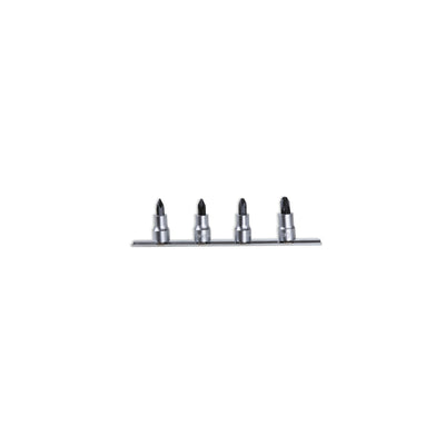 Beta Phillips Socket Driver Set 3/8 Inch Female Drive Ph2-Ph4 - 910PH - 910PH/SB4