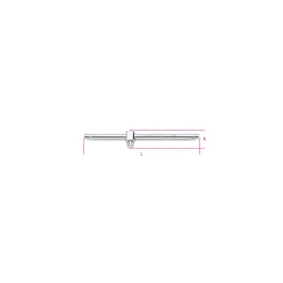 Beta 3/8In Drive Sliding T-Handle 210 Mm - 910/42