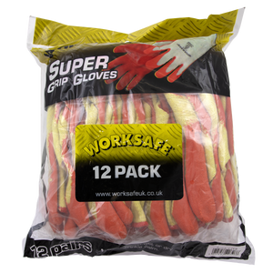 Sealey 9121L/12 Worksafe® Super Grip Knitted Gloves with Latex Palm, Large - Pack of 12 Pairs - additional view 2