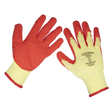 Sealey 9121XL Worksafe® Super Grip Knitted Gloves with Latex Palm, X-Large - Pair
