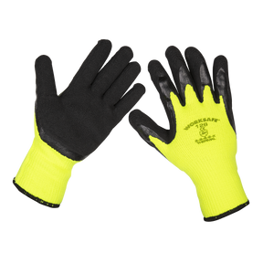 Sealey 9126/12 Worksafe® Thermal Super Grip Gloves, Large - Pack of 12 Pairs