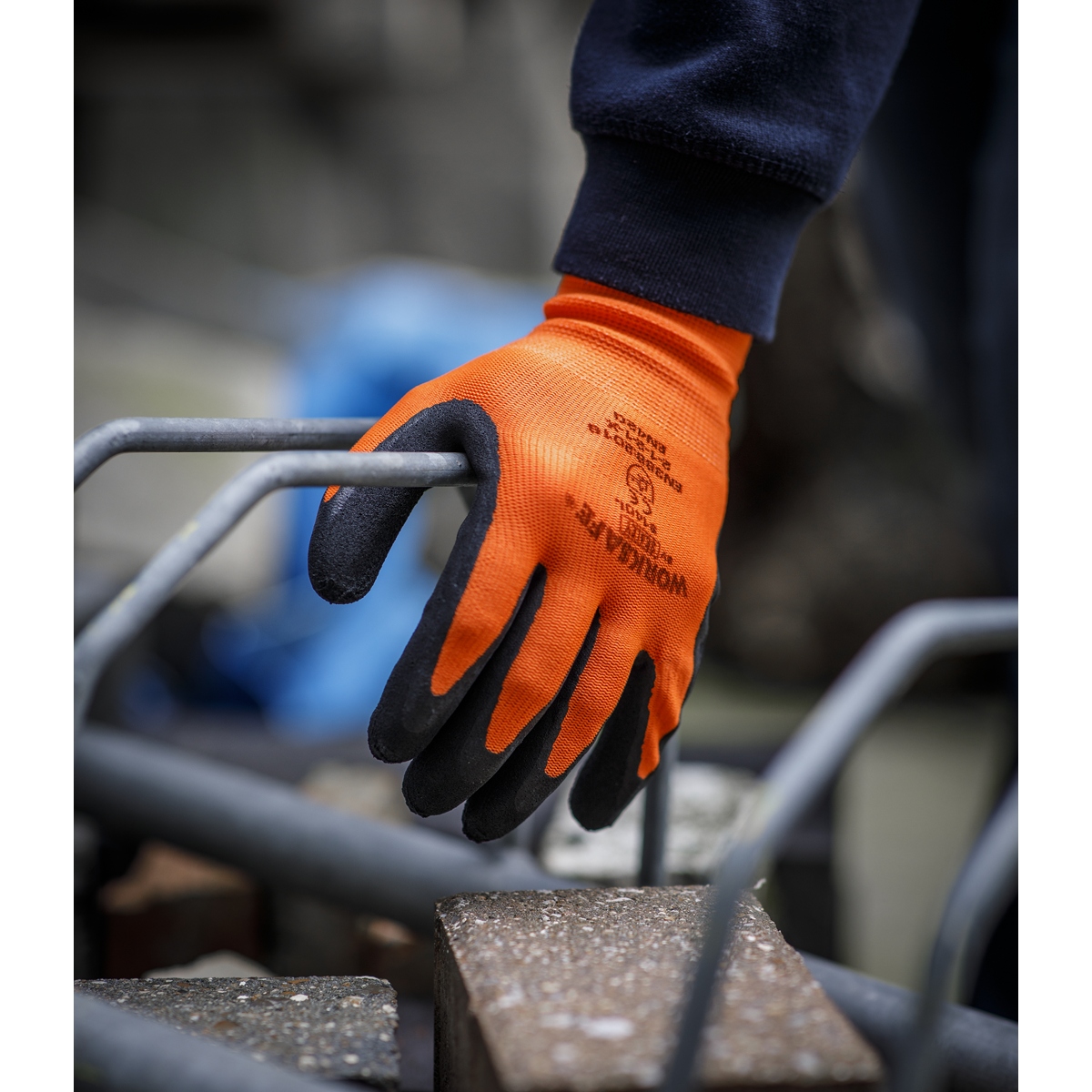 Sealey 9140L Worksafe® Foam Latex Gloves, Large - Pair - additional view 2