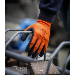Sealey 9140L Worksafe® Foam Latex Gloves, Large - Pair - additional view 2