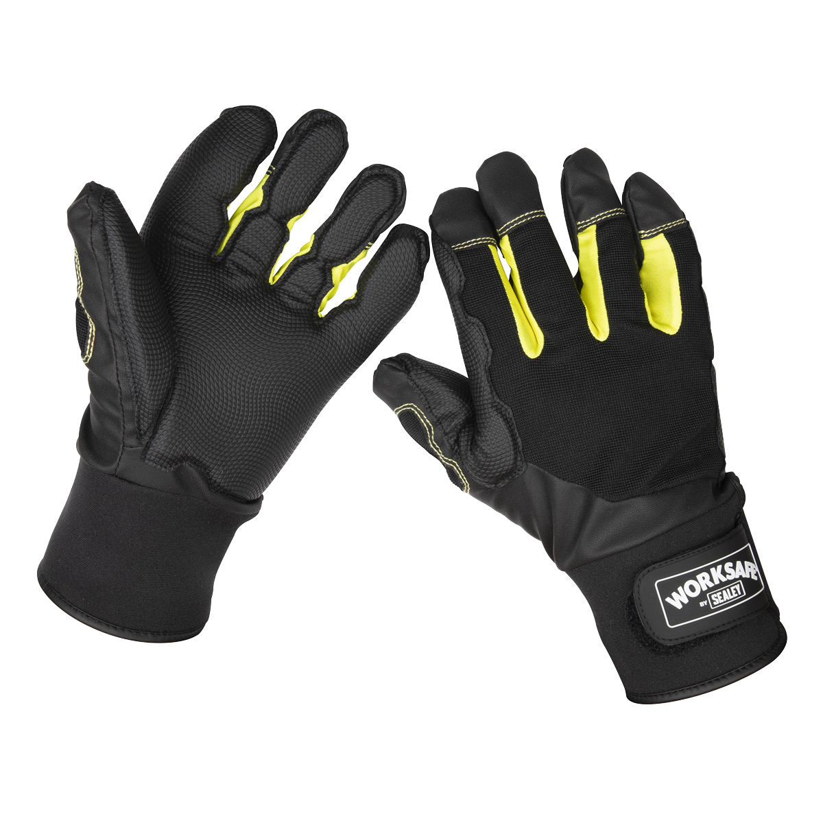 Sealey 9142L Worksafe® Anti-Vibration Gloves, Large - Pair