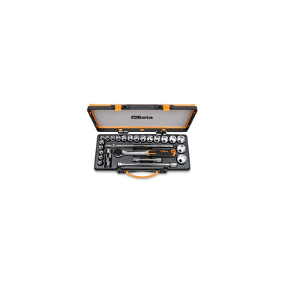 Beta 1/2In Drive Socket Set With 20 Hexagon Sockets And 5 Accessories - 920/25 - 920A/C20X
