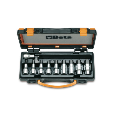 Beta 10-Piece 1/2 Inch Hex Socket Driver Set In Case - 920PE - 920PE/C10