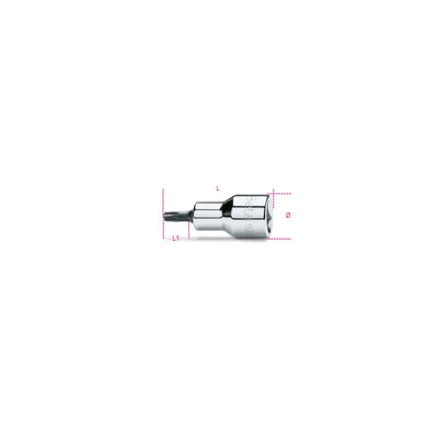 Beta 1/2In Tamper Resistant Torx Socket Driver T20 - 920RTX - 920RTX 20