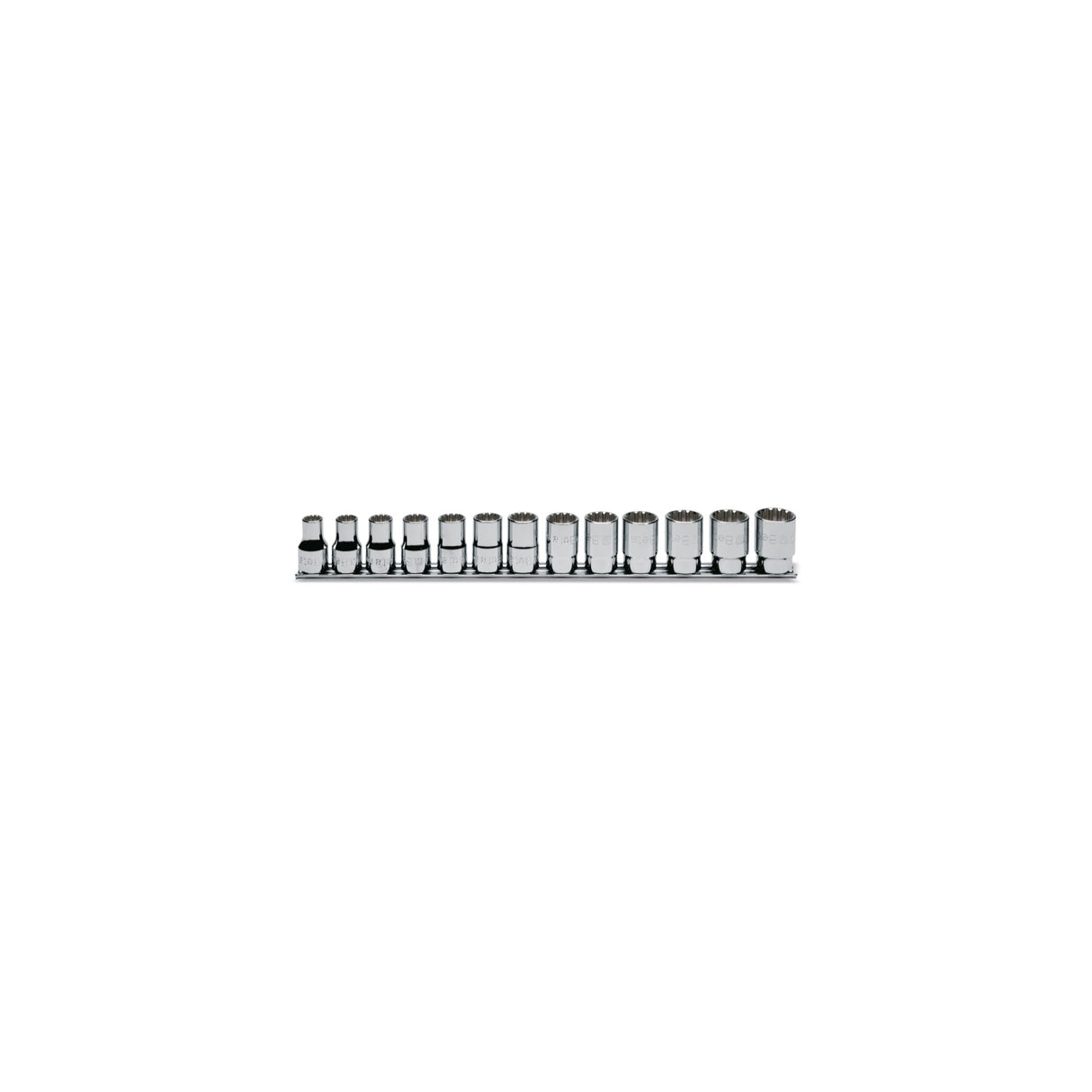 Beta 13-Piece Gear Lock Socket Set 1/2 Inch Female Drive For Hexagon Screws - 920U - 920U/SB13