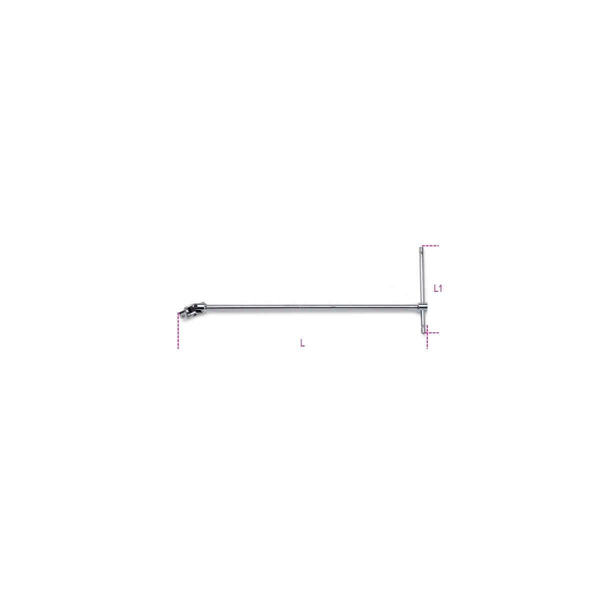 Beta 1/2” drive swivel T-handle - 920/40