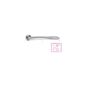 Betainox 1/2In Drive Reversible Stainless Steel Ratchet - 920/55INOX - 920/55 INOX