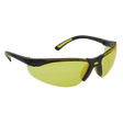 Sealey 9215 Worksafe® Zante Style Amber Lens Safety Glasses with Flexi Arms