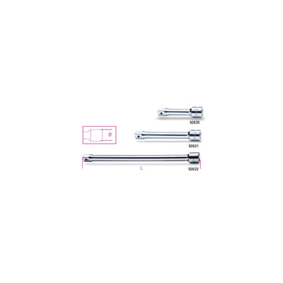 Beta 3/4 Inch Drive Extension Bar Set, 3 Piece - 928/20 - 928/21 - 928/22