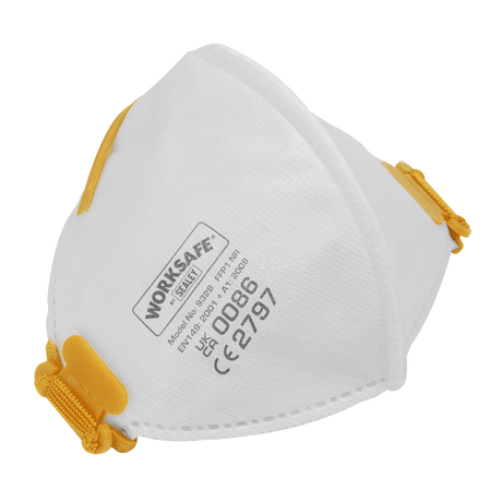 Sealey 9329/10 Worksafe® Fold Flat Mask FFP1 - Pack of 10