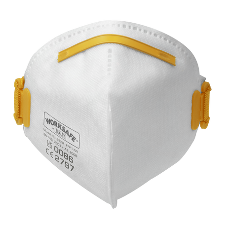 Sealey 9329/10 Worksafe® Fold Flat Mask FFP1 - Pack of 10 - additional view 2